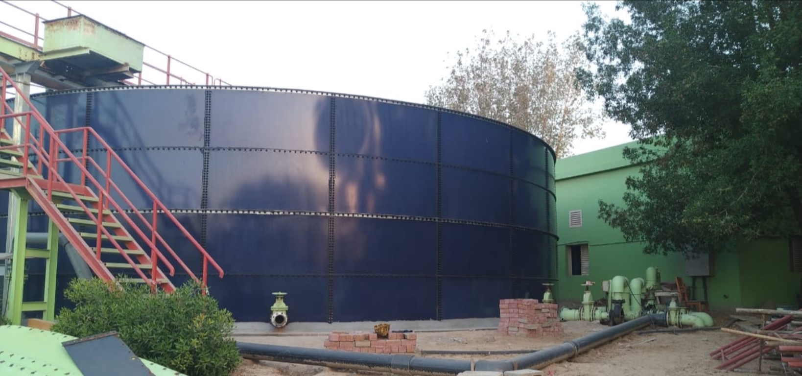 Glass lined/ Glass Fused Storage Tanks Manufacturer and Supplier in Saudi Arabia