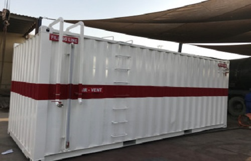 Double Skin Bunded Fuel Storage Tank in Saudi Arabia